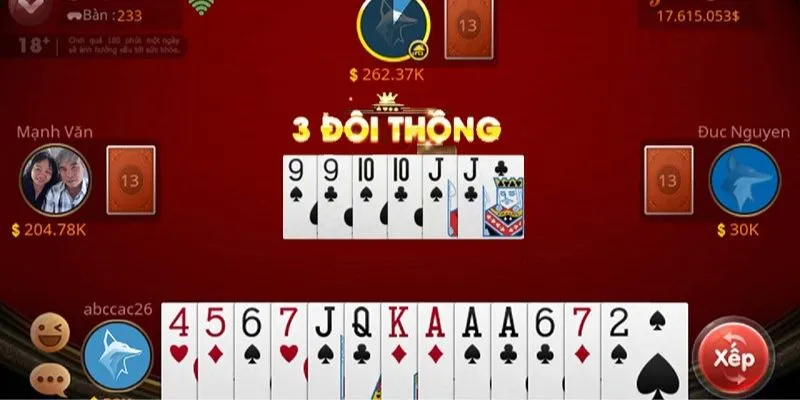 Hướng dẫn cách sắp xếp bài trong mẹo chơi tiến lên đếm lá